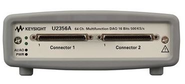 U2356A 64-channel 500 kSa/s USB modular multi-function data acquisition device