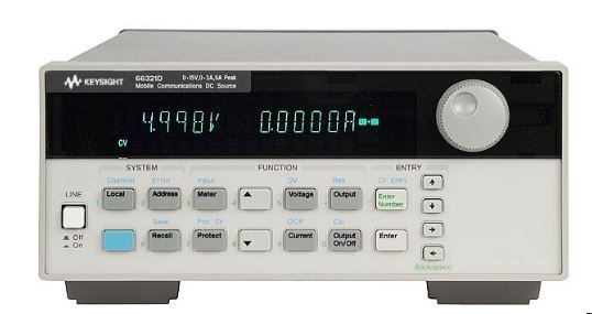 66321D 移动通信DC Power Supply, 带电池仿真和DVM