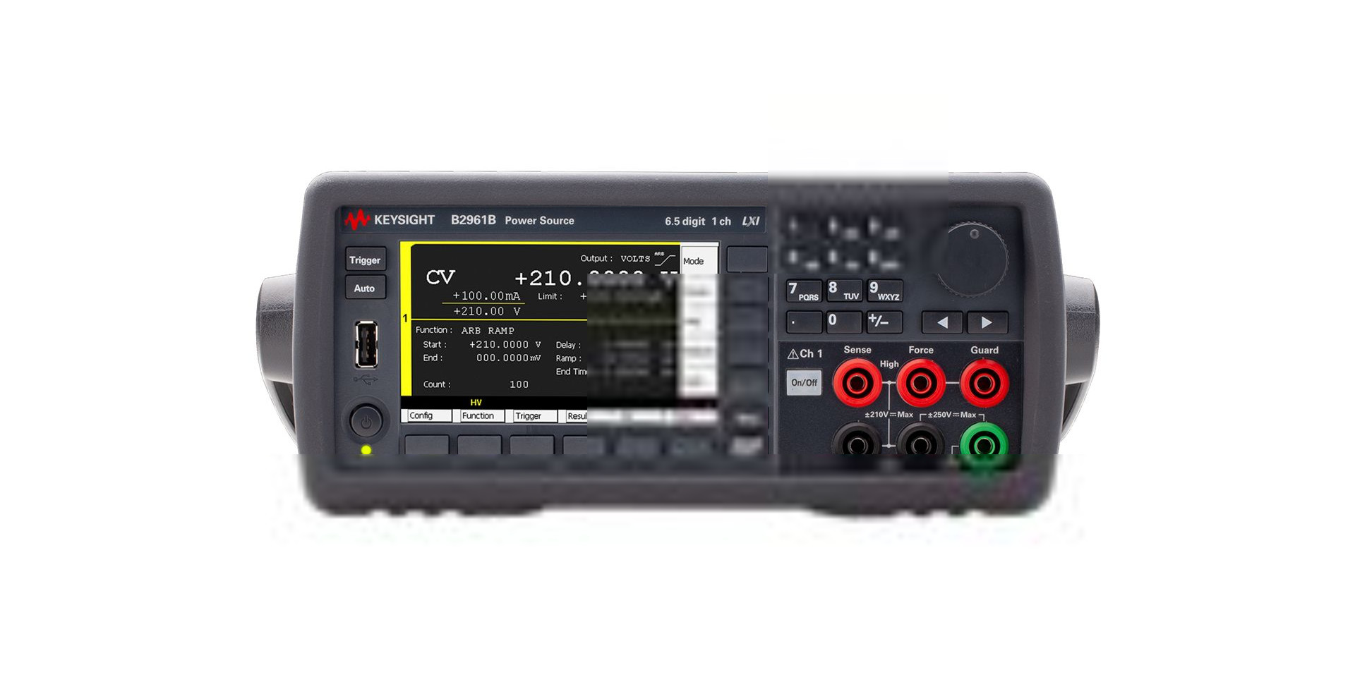 B2961B 六位半低噪声Power Supply, 32 W, 210 V, 3 A, 1 通道
