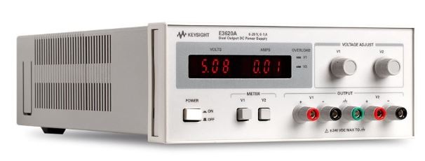 E3620A 50W 双路输出Power Supply, 双路 25V, 1A