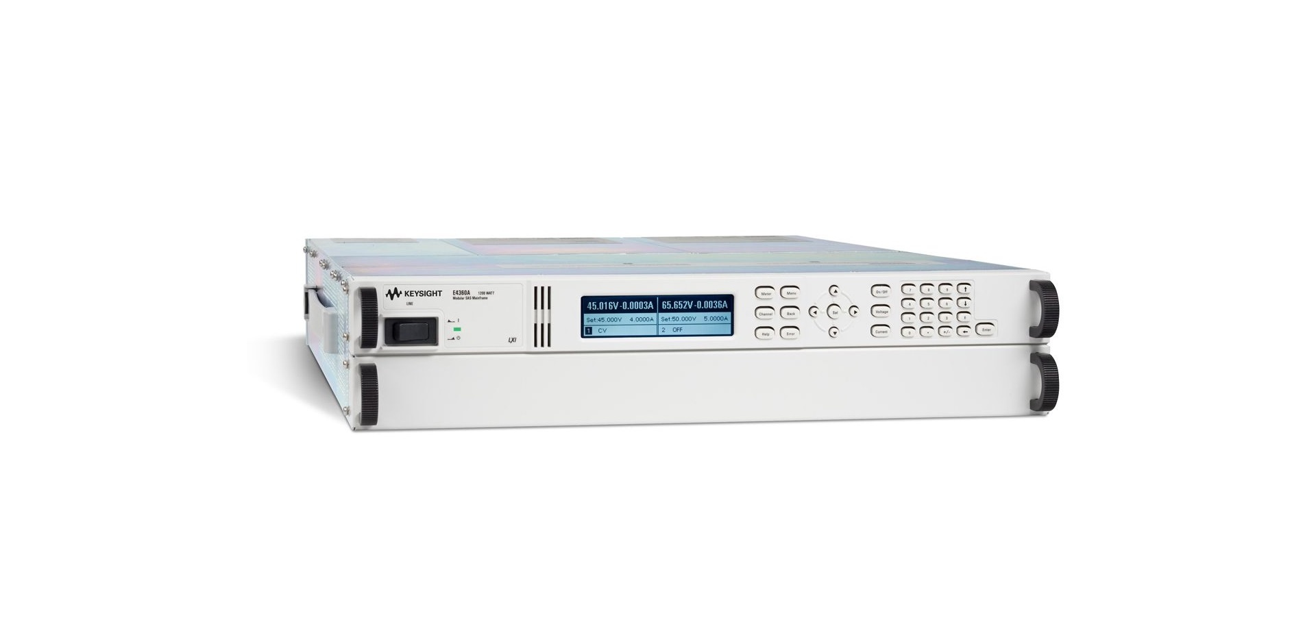 E4368A 由 E4360A SAS 主机 + 2 个 E4362A Module组成的配置