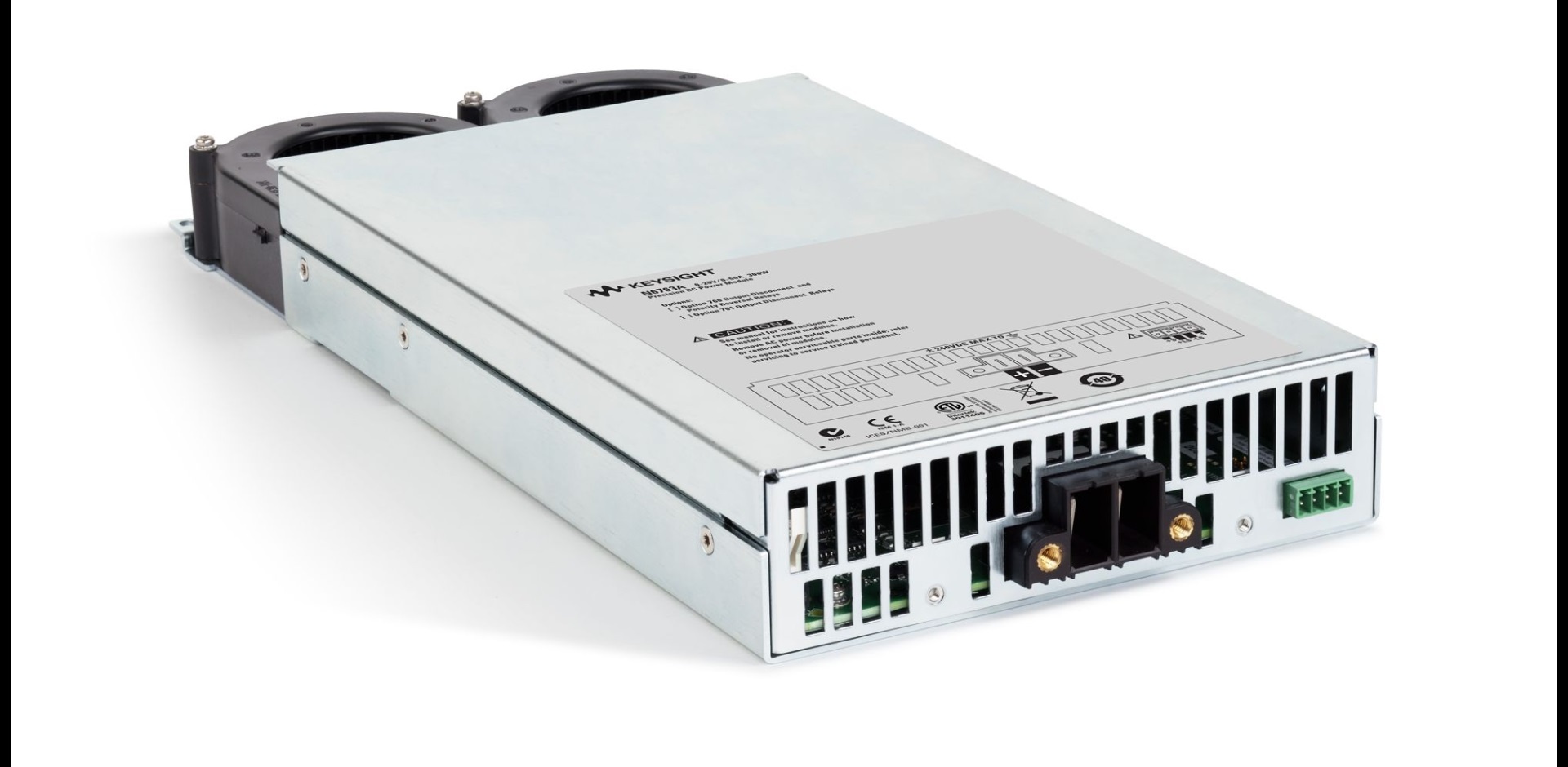 N6763A 精密型DC Power SupplyModule, 20 V, 50 A, 300 W