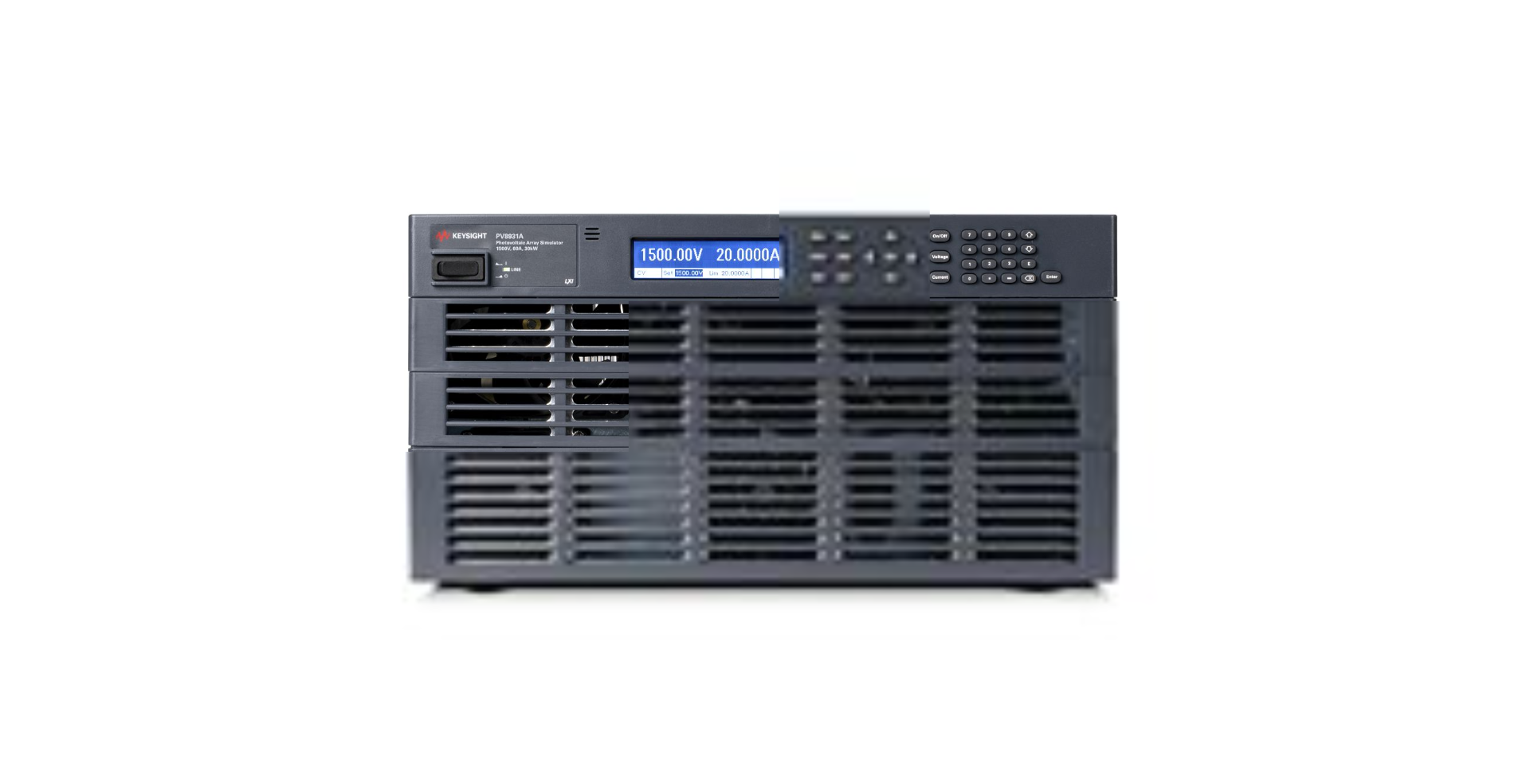PV8931A 光伏阵列仿真器, 1500 V, 60 A, 30 kW, 400/480 VAC