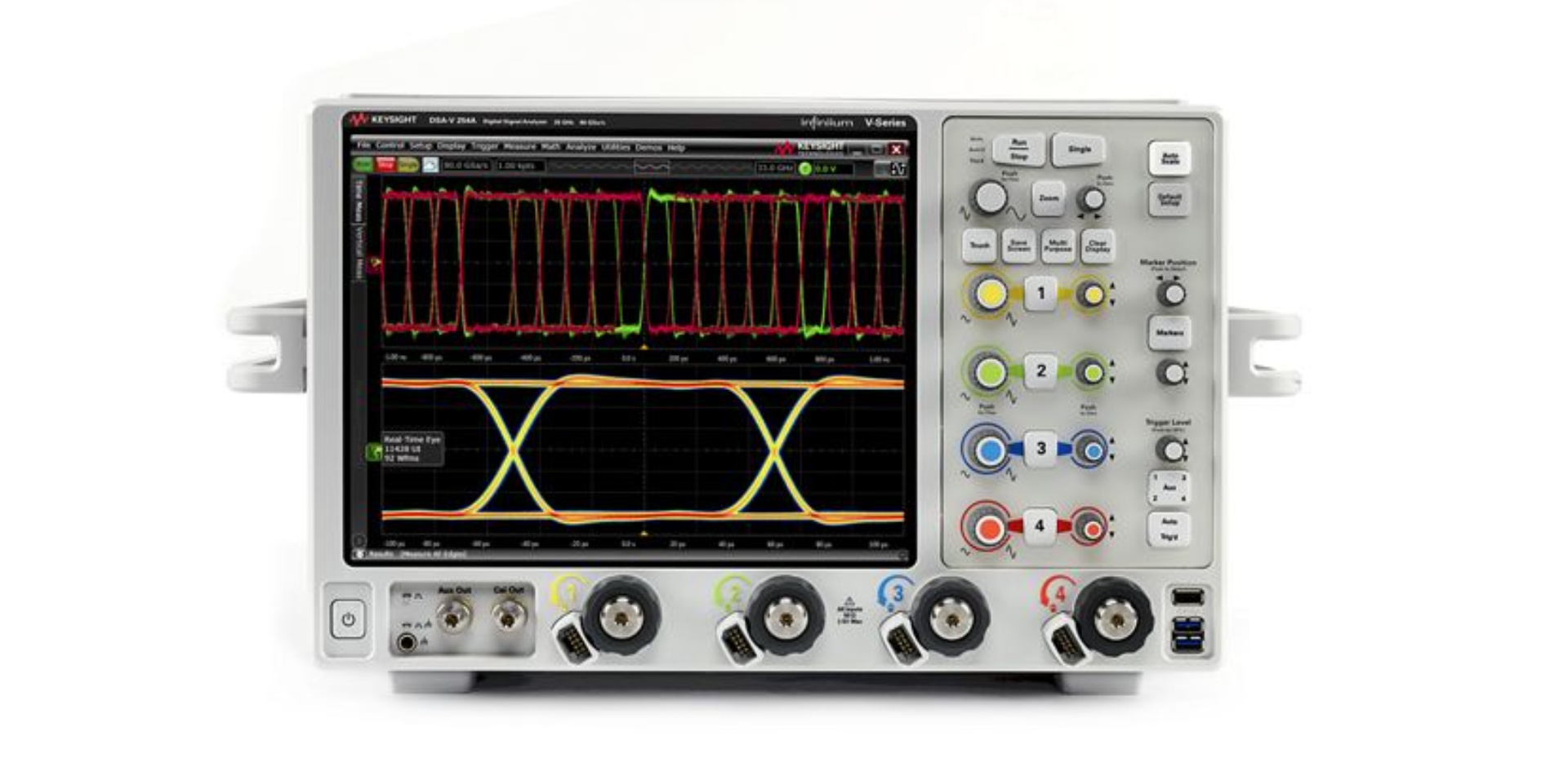 DSAV254A Infiniium V-Series Oscilloscope: 25 GHz, 4 Analog Channels