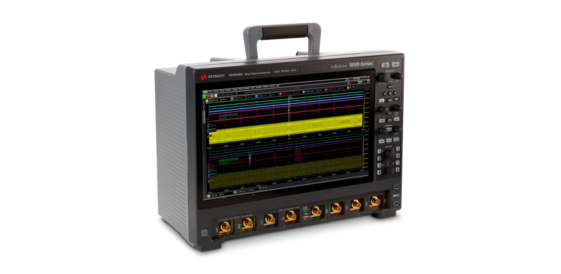 EXR408A Infiniium EXR-Series Oscilloscope: 4 GHz, 8 Channels