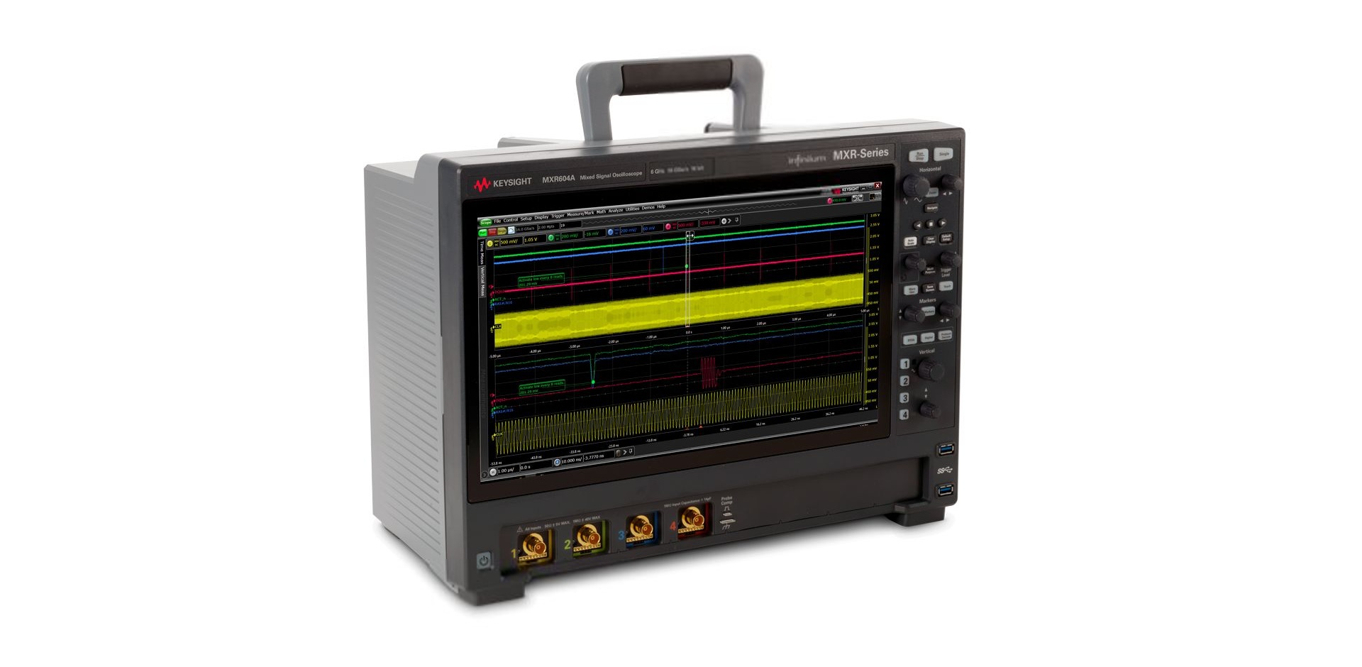 EXR604A Infiniium EXR-Series Oscilloscope: 6 GHz, 4 Channels