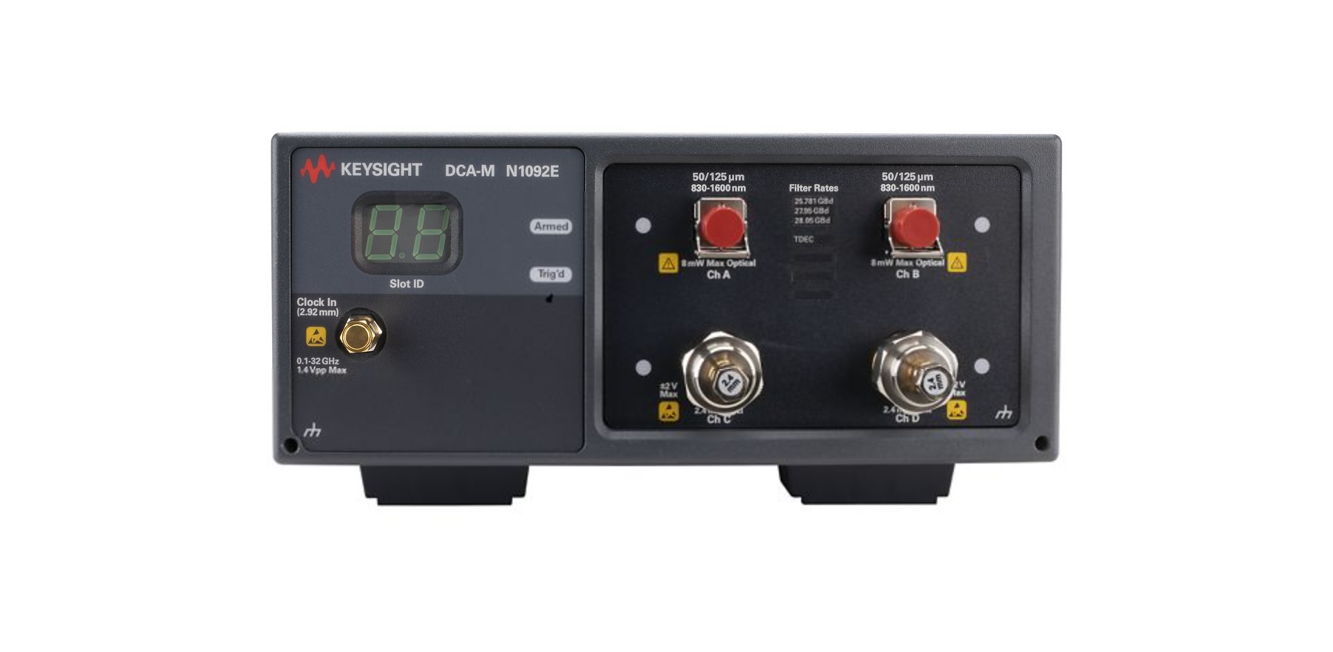 N1092E 28/45 GHz Dual Optical Channel and 50 GHz Dual Electrical Channel DCA-M