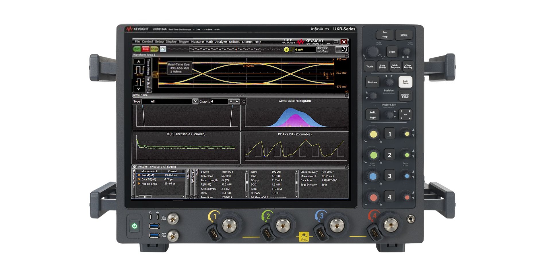 UXR0334A Infiniium UXR-Series Oscilloscope: 33 GHz, 4 Channels