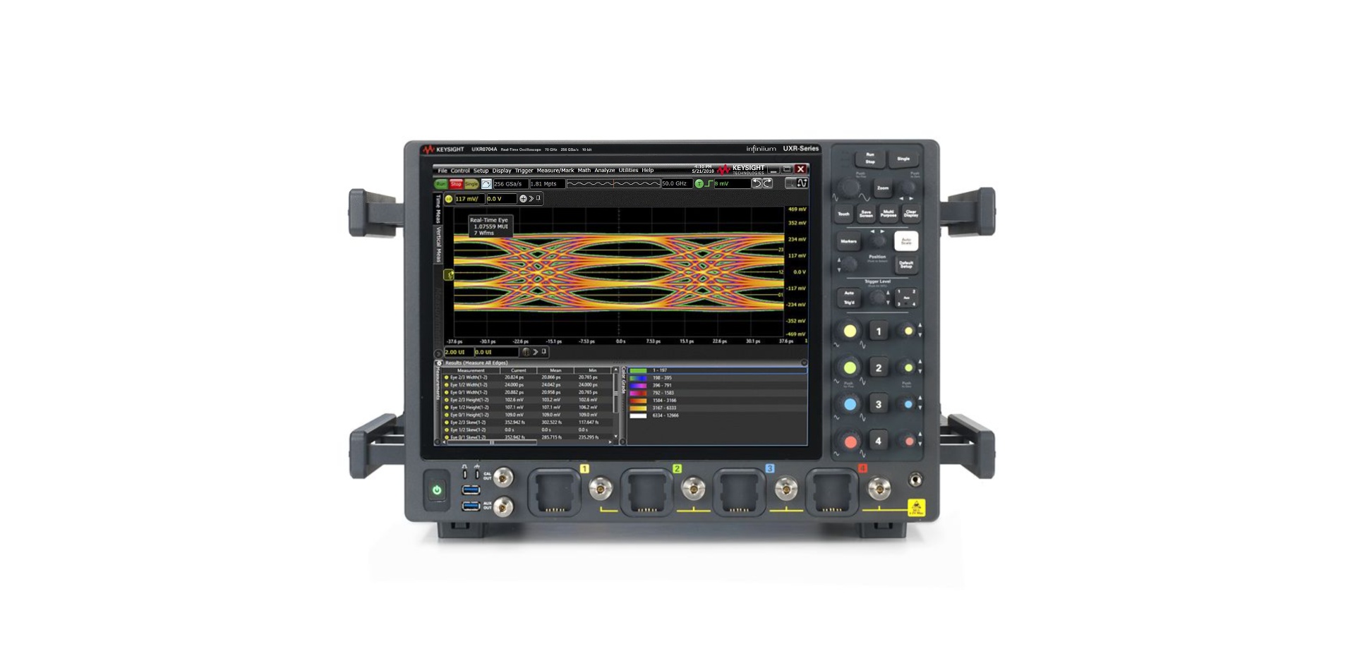 UXR0704A Infiniium UXR-Series Oscilloscope: 70 GHz, 4 Channels