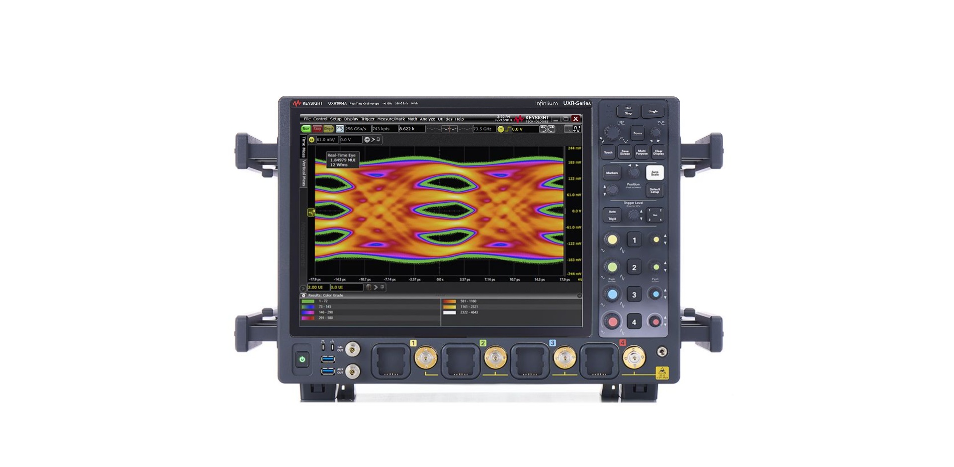 UXR1004A Infiniium UXR-Series Oscilloscope: 100 GHz, 4 Channels
