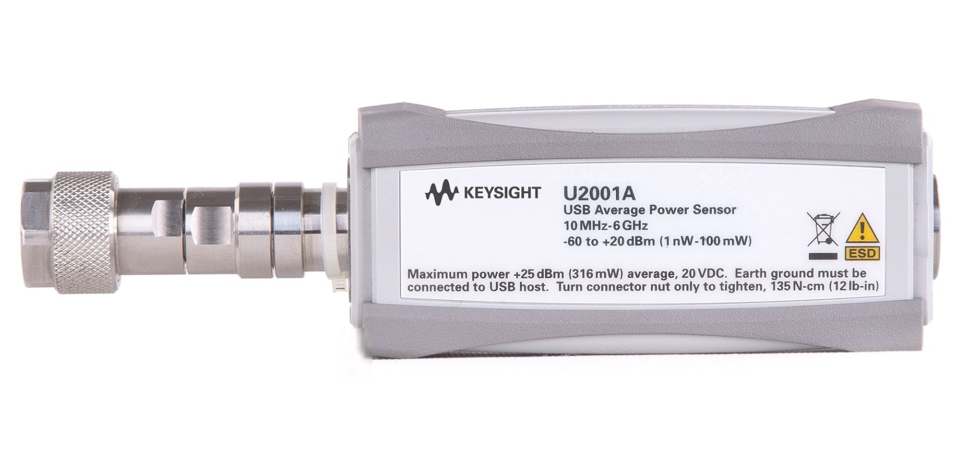U2001A 10 MHz – 6 GHz USB Power Sensor