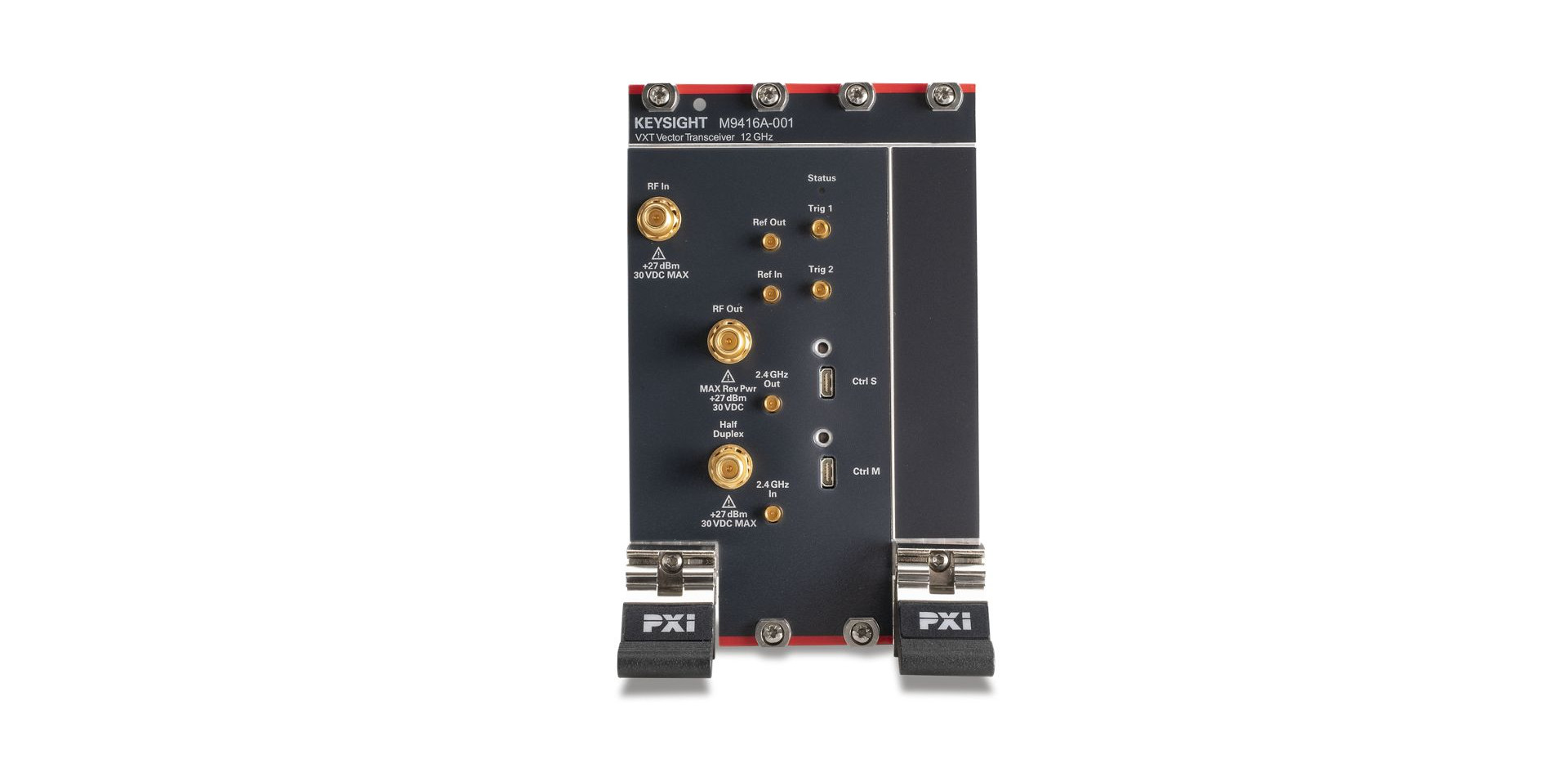 M9416A VXT PXI Vector Transceiver, 380 MHz to 6/8/12 GHz