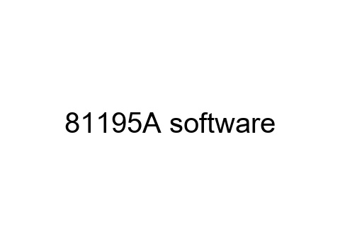 81195A Optical Modulation Generator Software