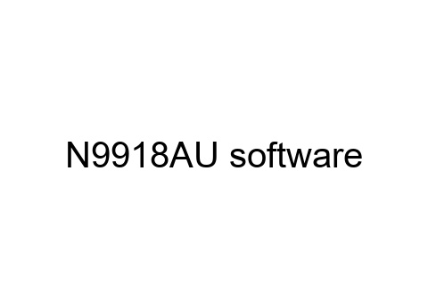 N9918AU FieldFox Handheld Analysis Instrument Software