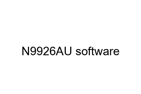 N9926AU FieldFox Handheld Analysis Instrument Software