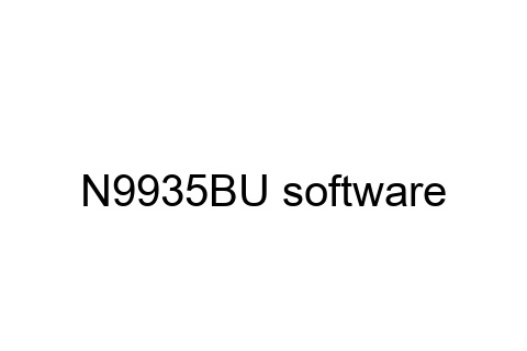 N9935BU FieldFox Handheld Analysis Instrument Software