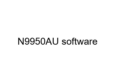 N9950AU FieldFox Handheld Analysis Instrument Software