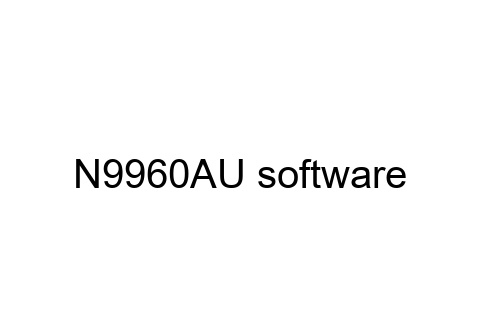 N9960AU FieldFox Handheld Analysis Instrument Software