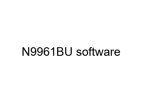 N9961BU FieldFox Handheld Analysis Instrument Software