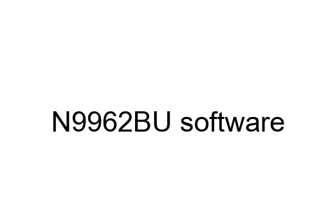 N9962BU FieldFox Handheld Analysis Instrument Software