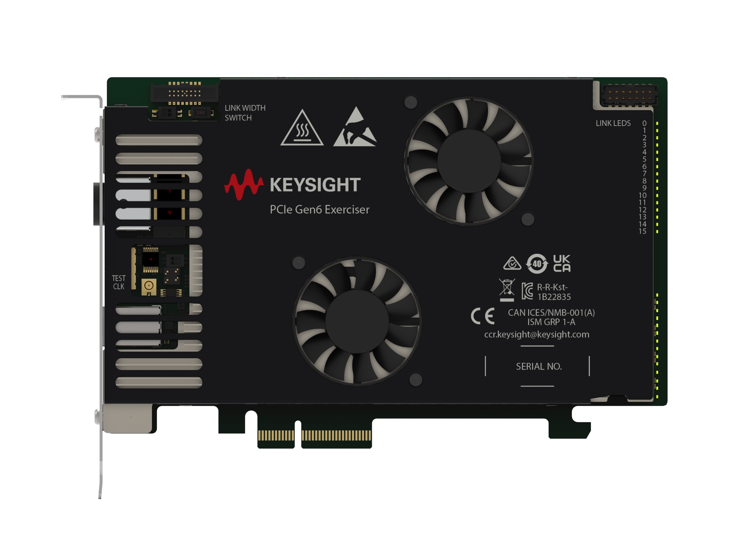 P5551CTSA PCI Express庐 5.0 Protocol Compliance Test Suite