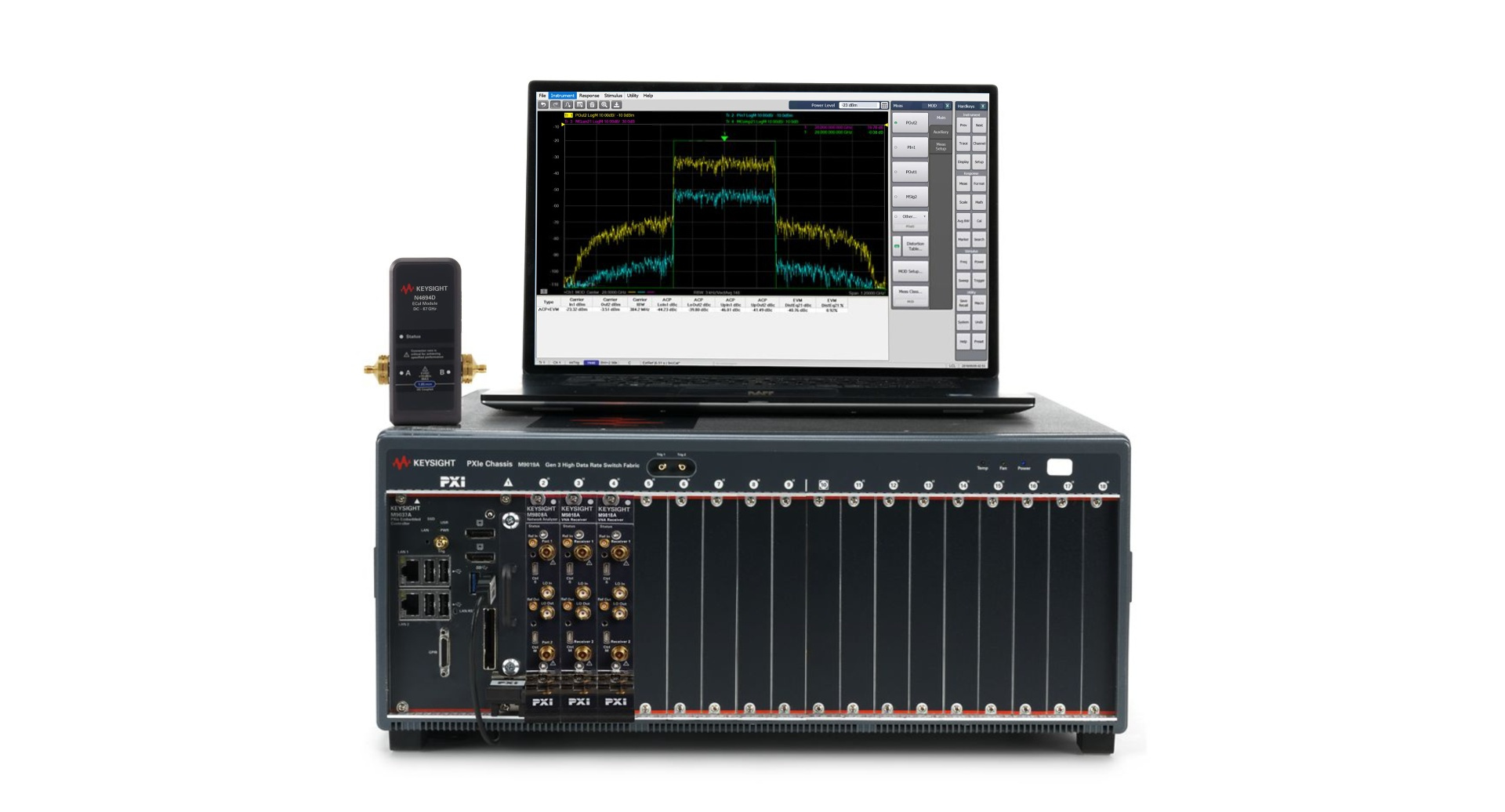 M9817AS PXI Vector Component Analyzer, 100 kHz to 44 GHz