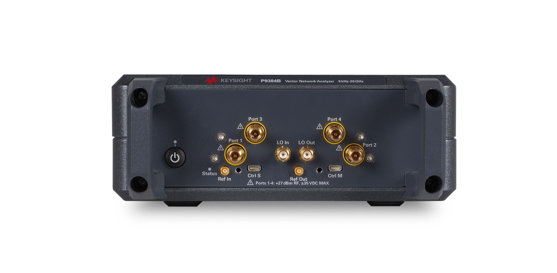 P9382B 精简系列矢量网络分析仪，9 kHz 至 9 GHz，4 端口