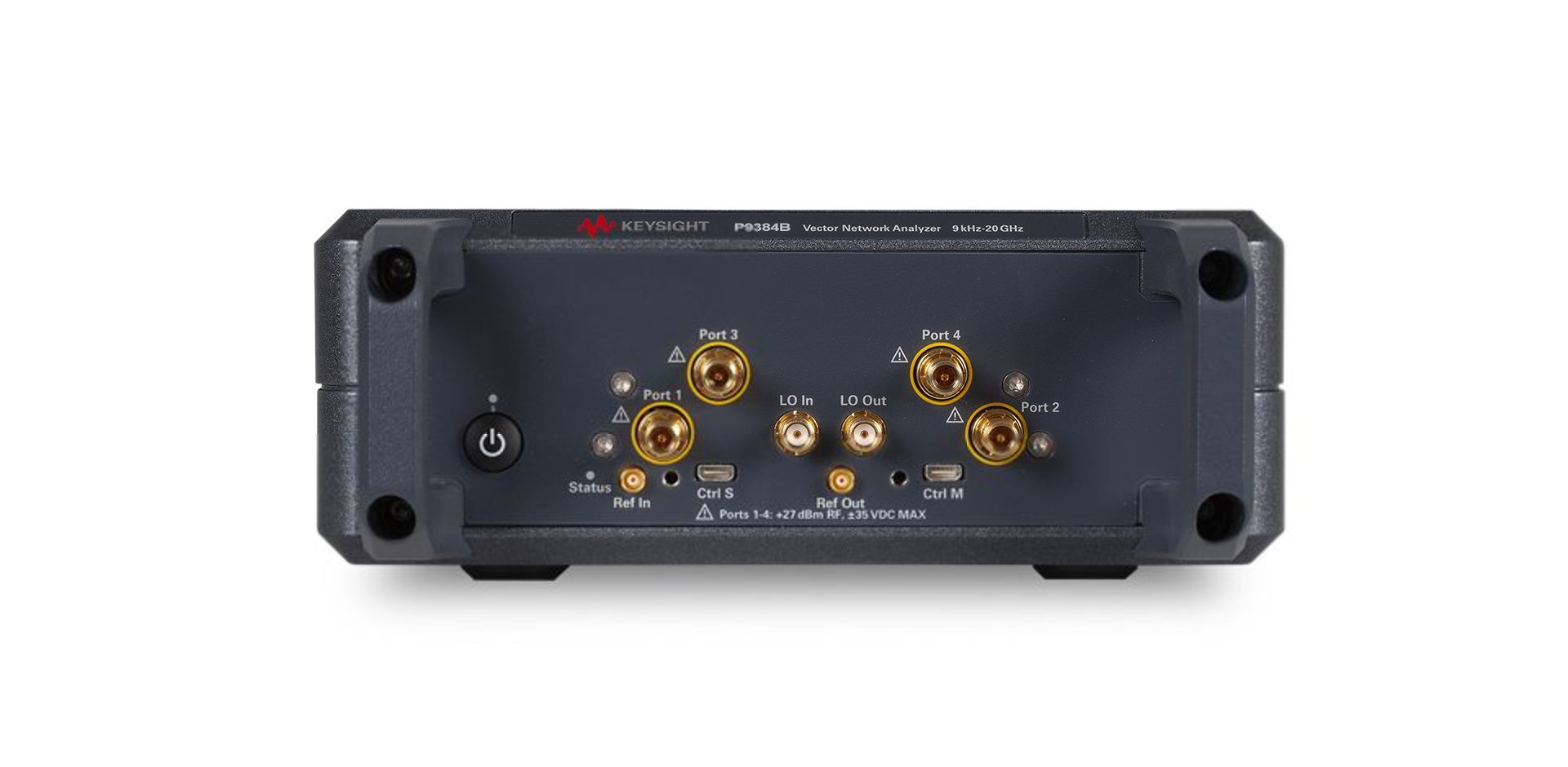 P9384B 精简系列矢量网络分析仪，9 kHz 至 20 GHz，4 端口