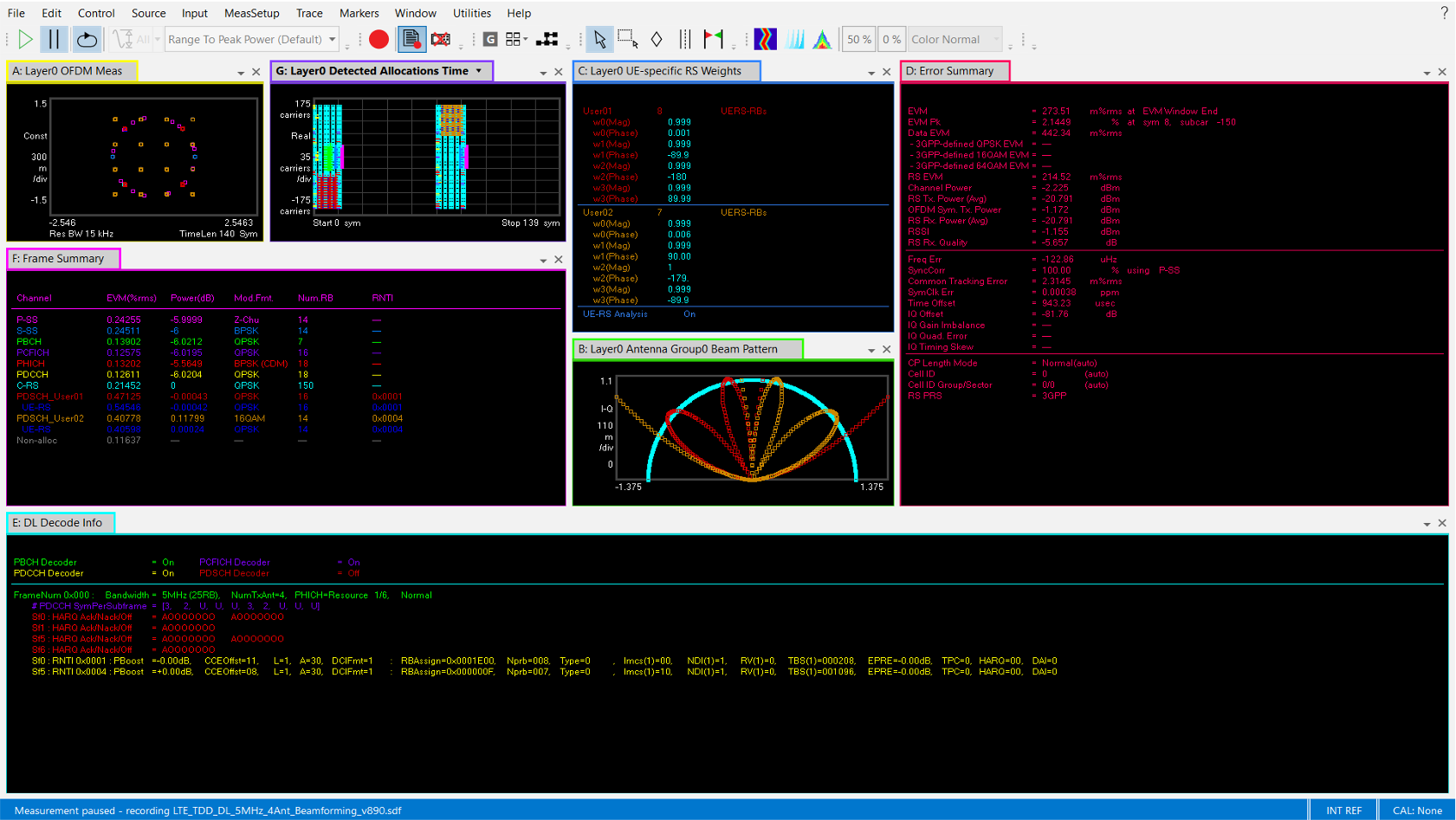 89601BHHC 89600 VSA LTE/LTE-A TDD ModulationAnalysisSoftware