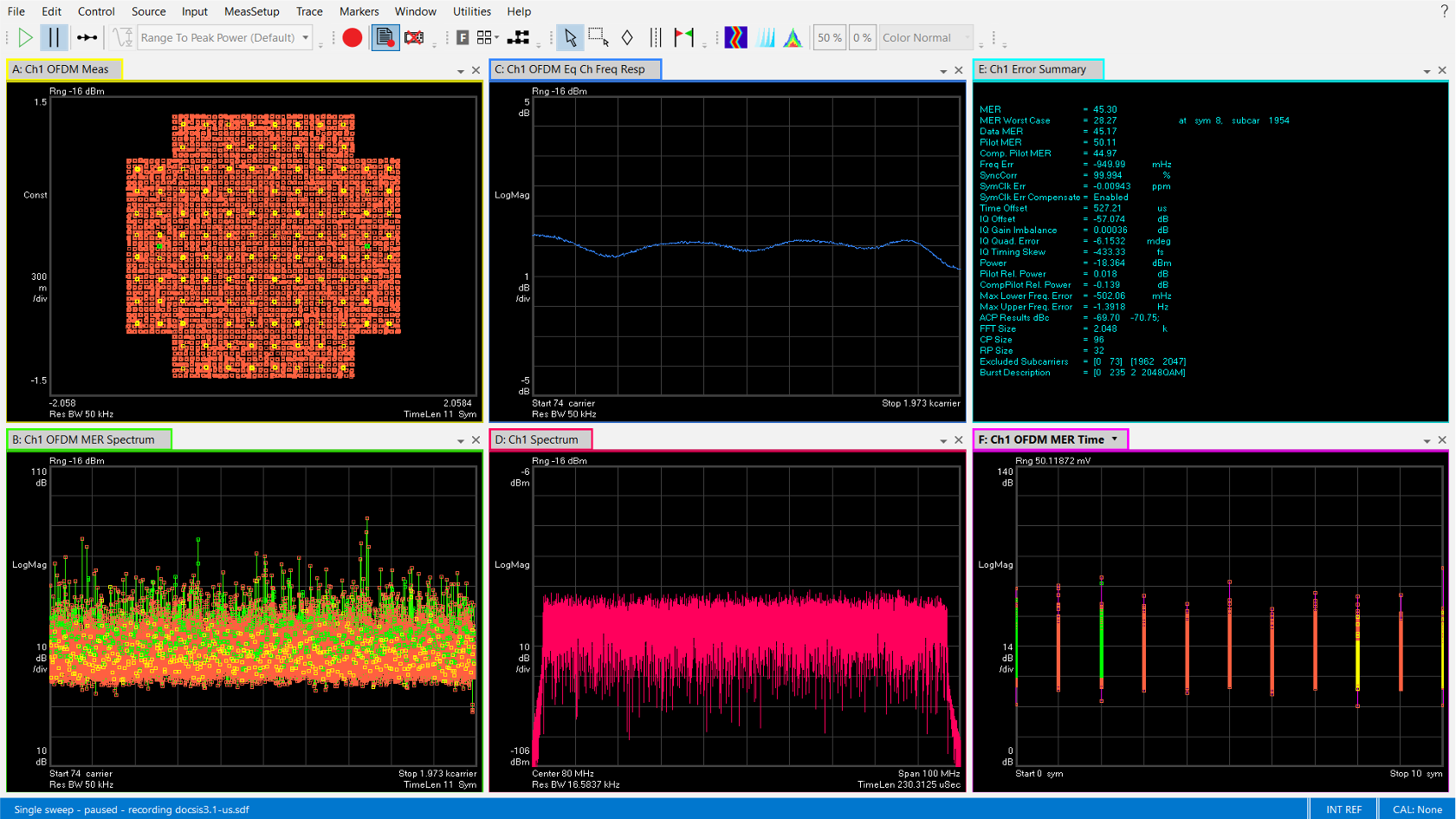 89601BHMC 89600 VSA DOCSIS Modulation AnalysisSoftware