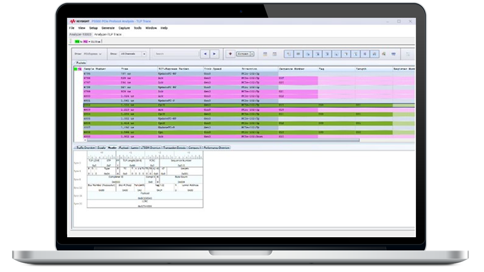 P5552PSWA Protocol Analyzer Traffic Analysis