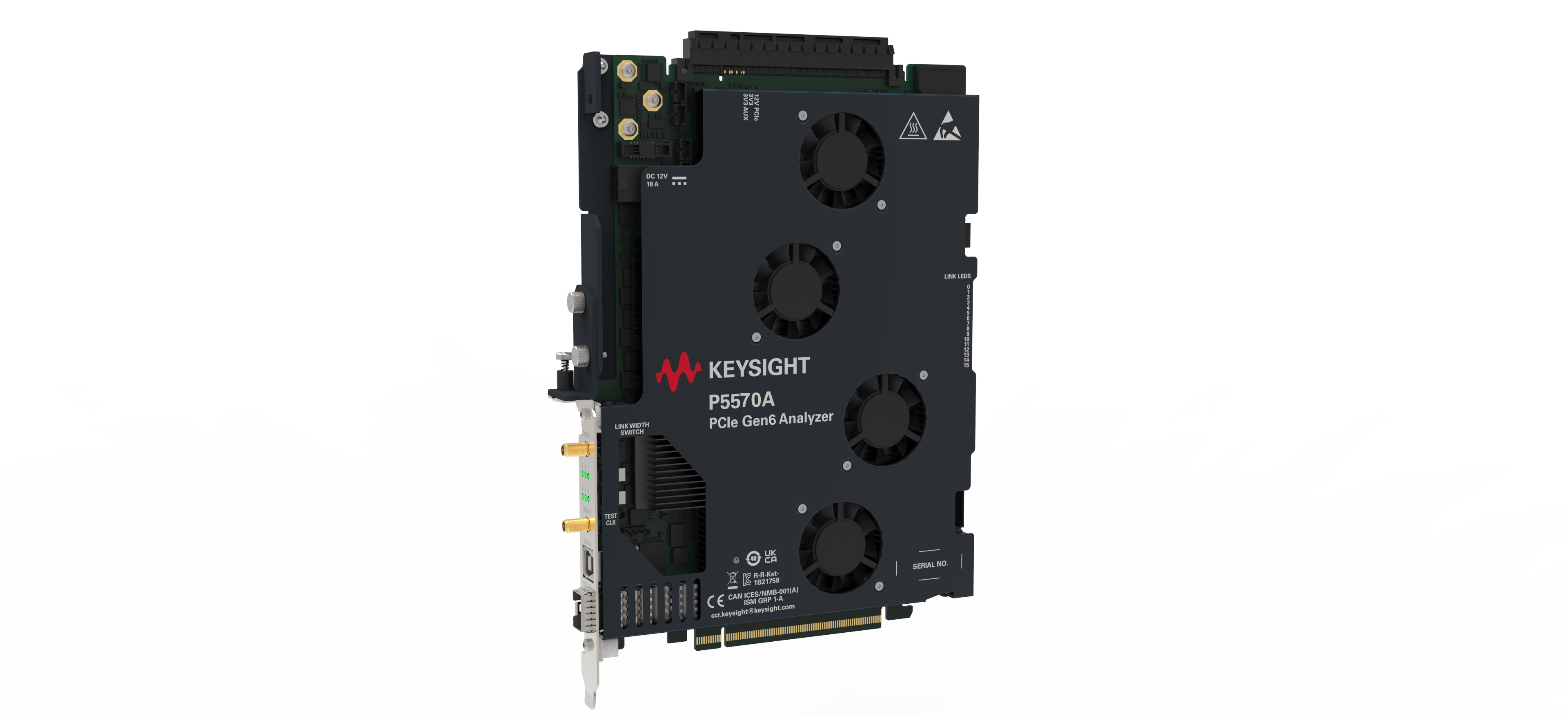P5562CXLA CXL 1.1 and 2.0 Protocol Analyzer