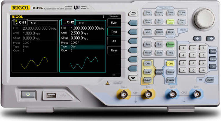 Rigol DG4202 Function/Arbitrary Waveform Generator