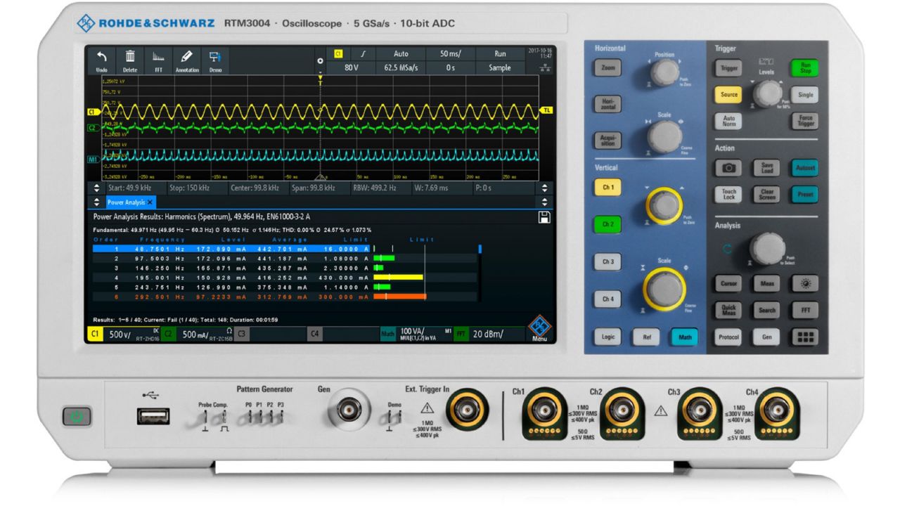 R&S®RTM3004 + RTM-B245