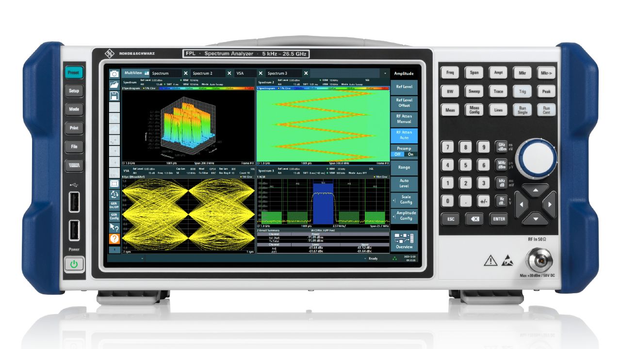 R&S FPL1003 Spectrum Analyzer, 5 kHz to 3 GHz