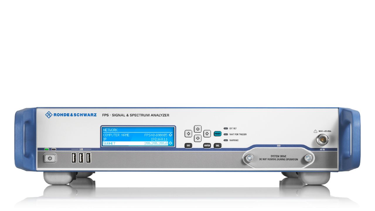 R&S FPS13 Spectrum Analyzer, 10 Hz to 13.6 GHz