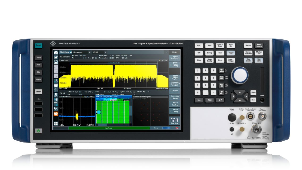 R&S FSV3004 Spectrum Analyzer, 10 Hz to 4 GHz