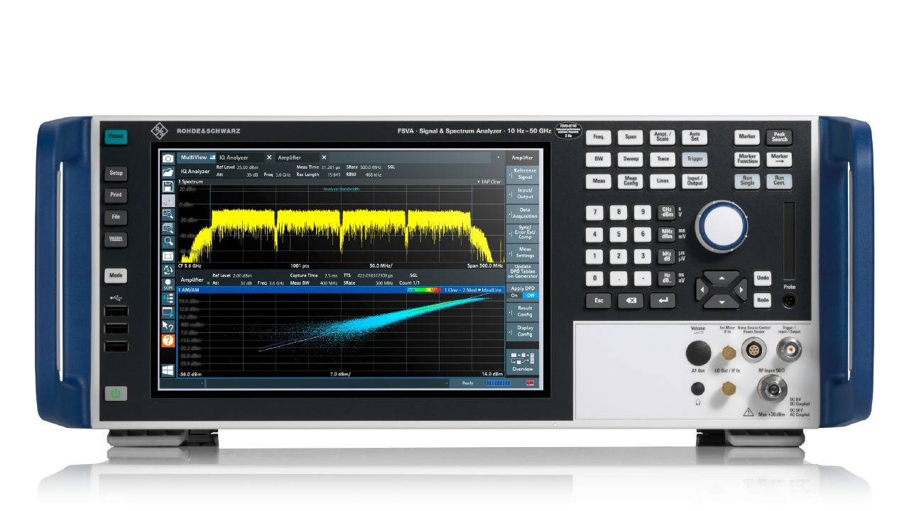 R&S FSVA3050 Spectrum Analyzer, 10 Hz to 50 GHz