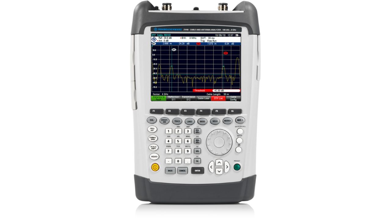 R&S ZVH8 Handheld Cable and Antenna Analyzer