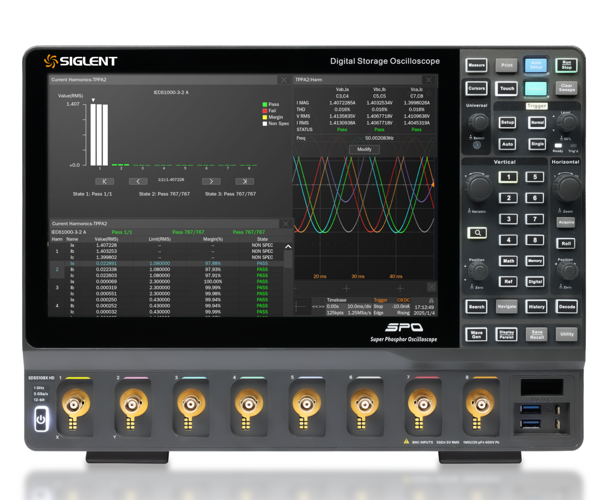 Siglent SDS5106X-HD Oscilloscope: 1 GHz