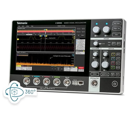 MSO24 2 Series Mixed Signal Oscilloscope: 4 Channels